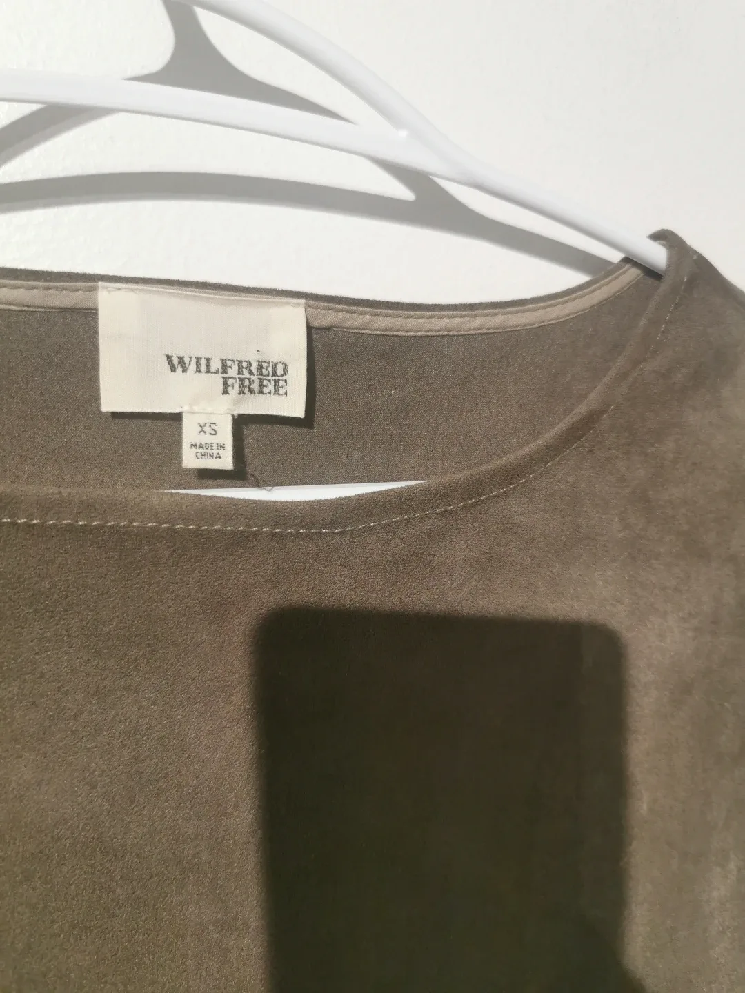 Wilfred Free Suede Mini Dress - Size XS oversized image indicator(5)