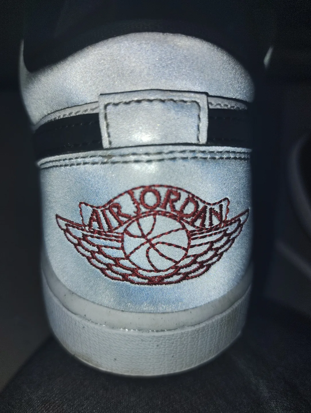 Air Jordan 1 Low Reflective Sneakers - Size US 10.5 image indicator(2)