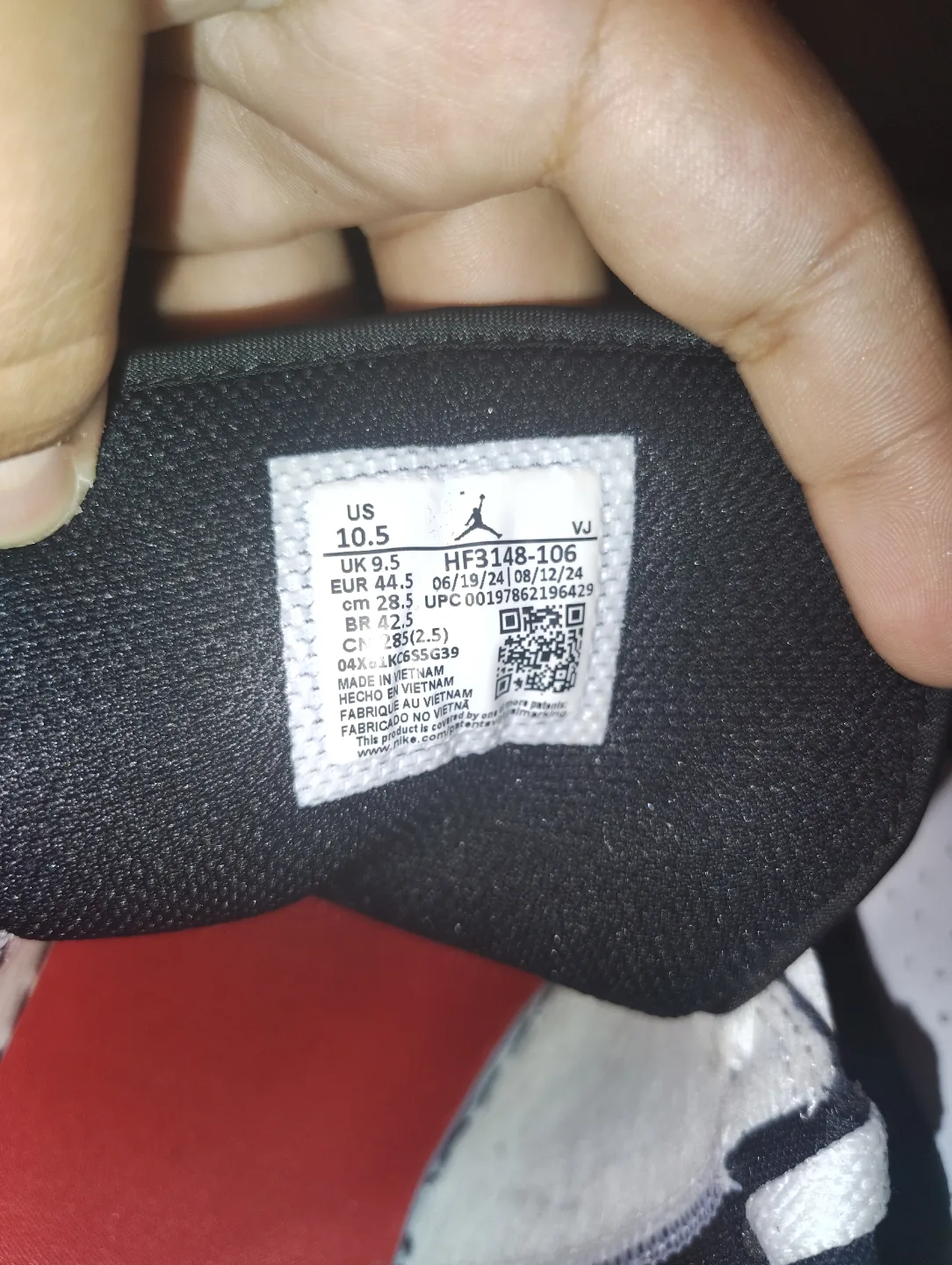 Air Jordan 1 Low Reflective Sneakers - Size US 10.5 image indicator(3)