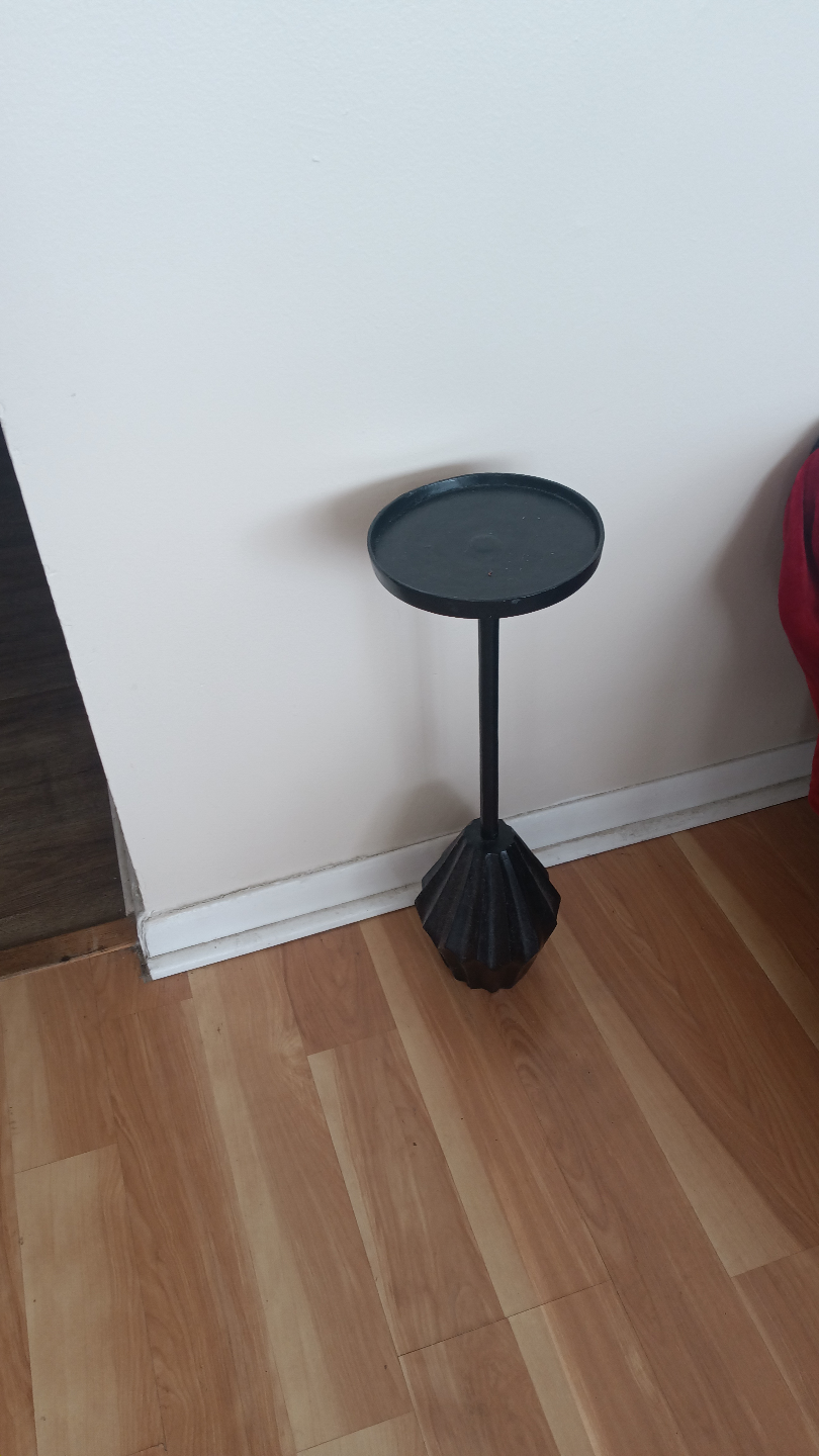 Black Metal Accent Table - photo 5