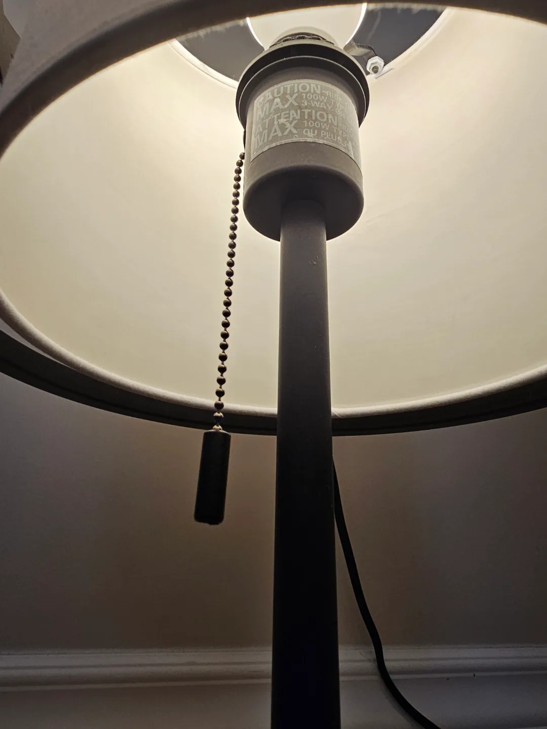 Modern Table Lamp with White Shade image indicator(3)