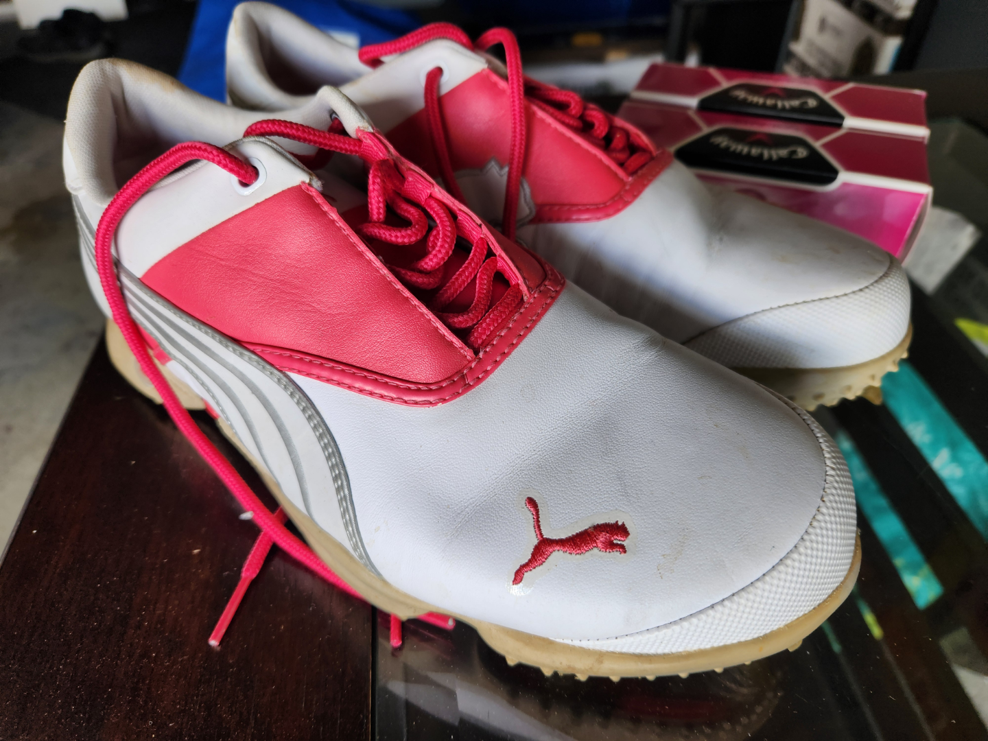 Puma Golf Shoes, Callaway Golf Balls & Glove - photo 3