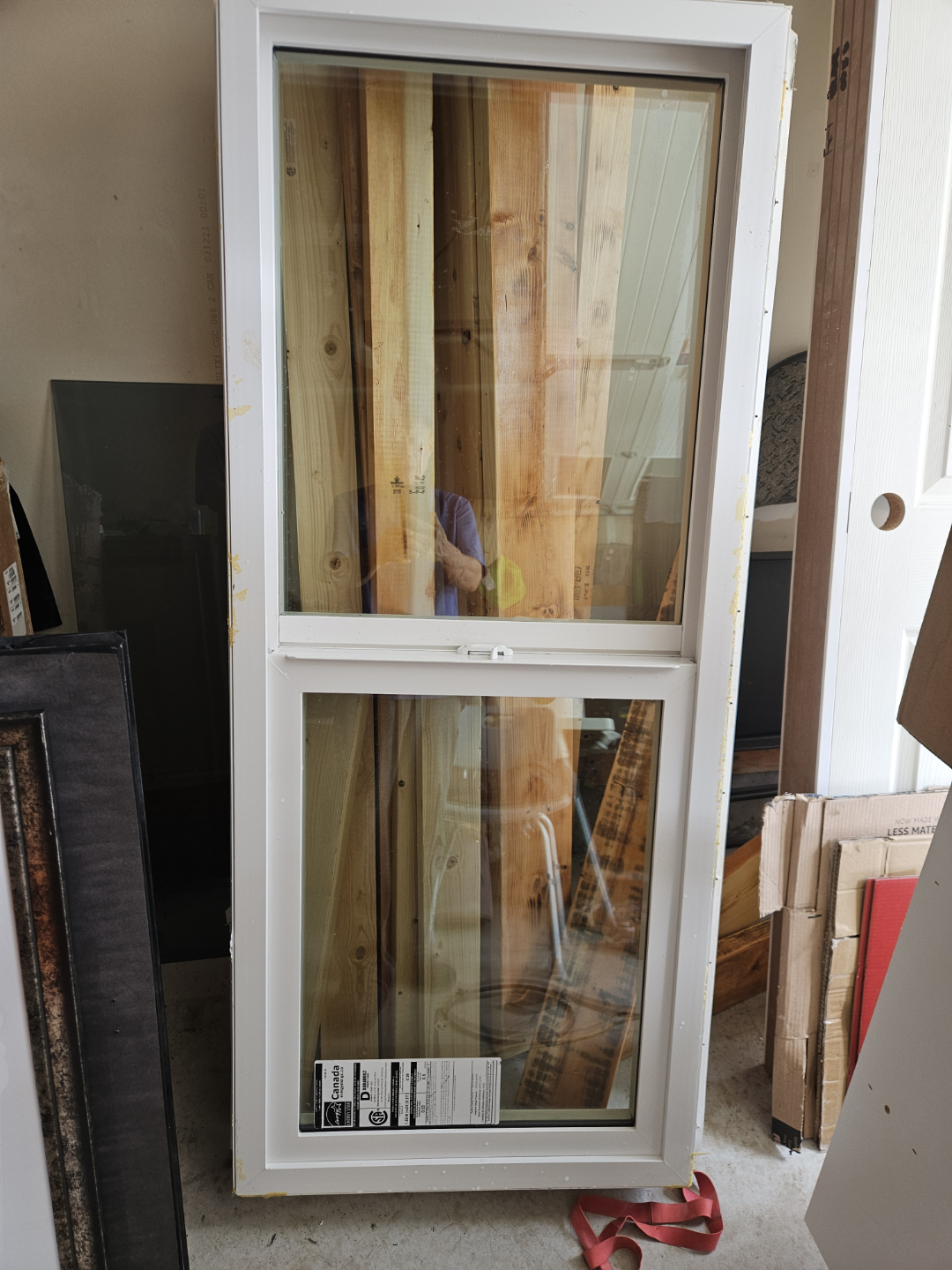 White Double Hung Window - photo 2