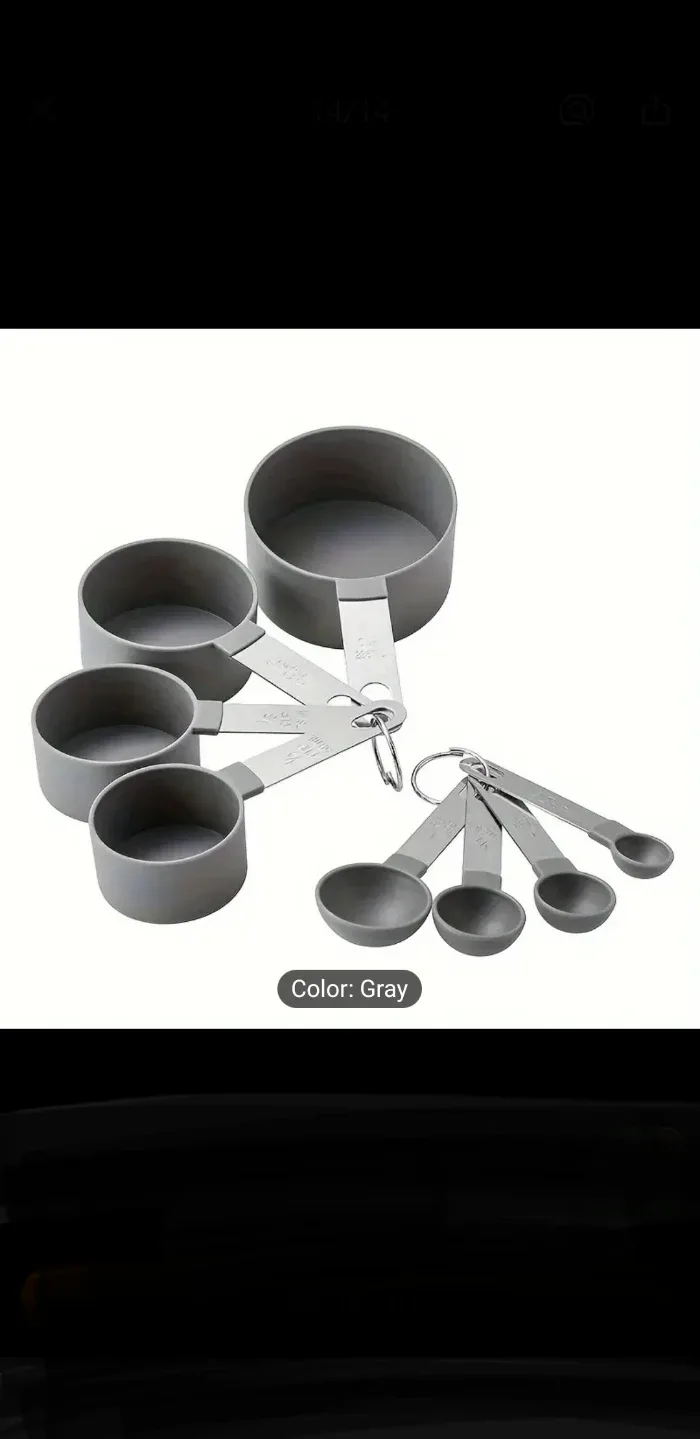 8 pcs measuring cups and spoons thumbnail