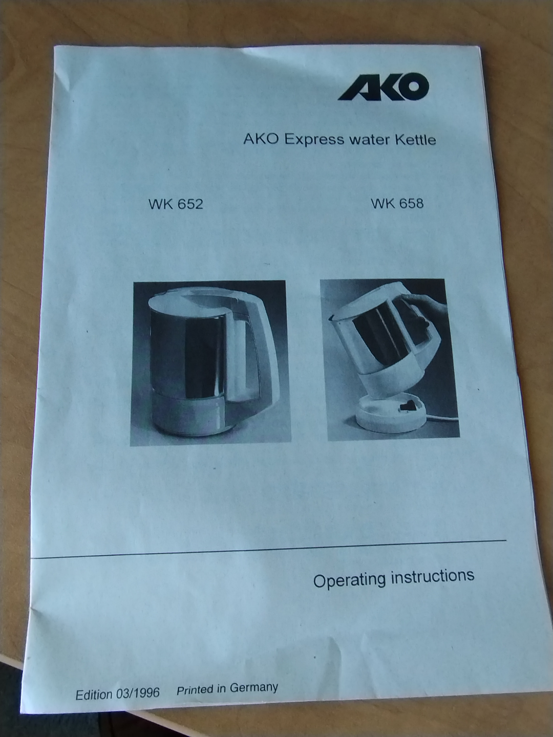 AKO Express Water Kettle - WK 658 - Stainless Steel - photo 4