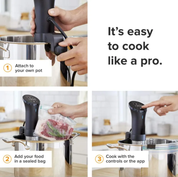 NEW!   Anova AN500-US00 Sous Vide Precision Cooker thumbnail