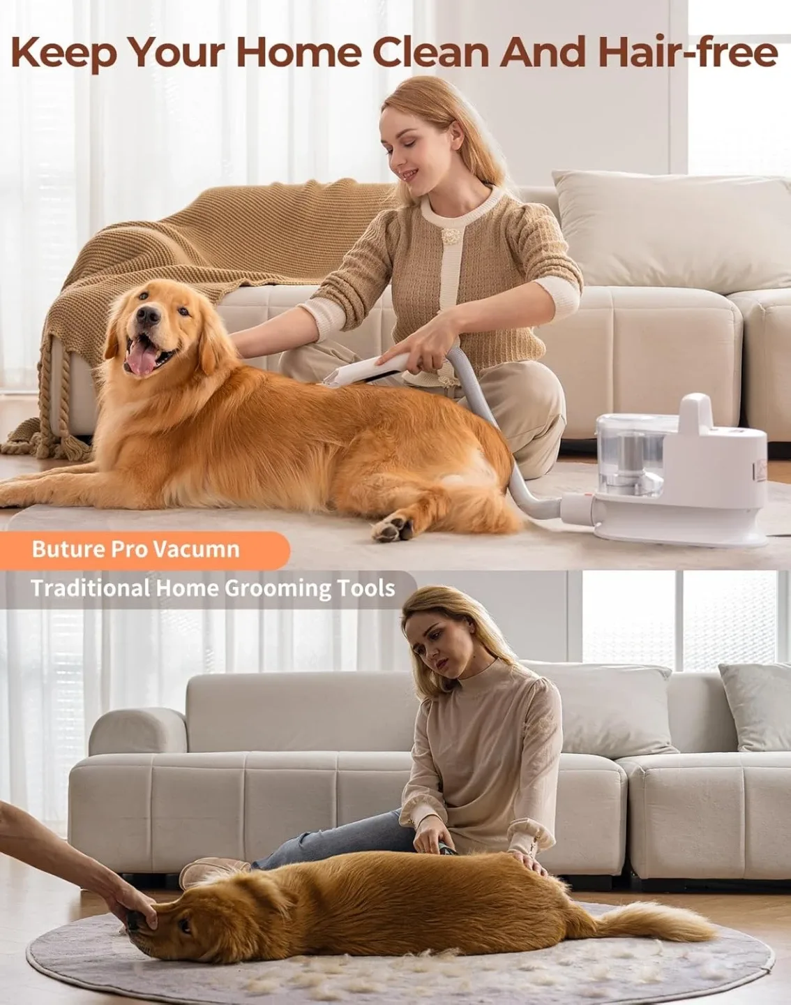 BuTure Pro PV01 Pet Grooming Vacuum image indicator(8)