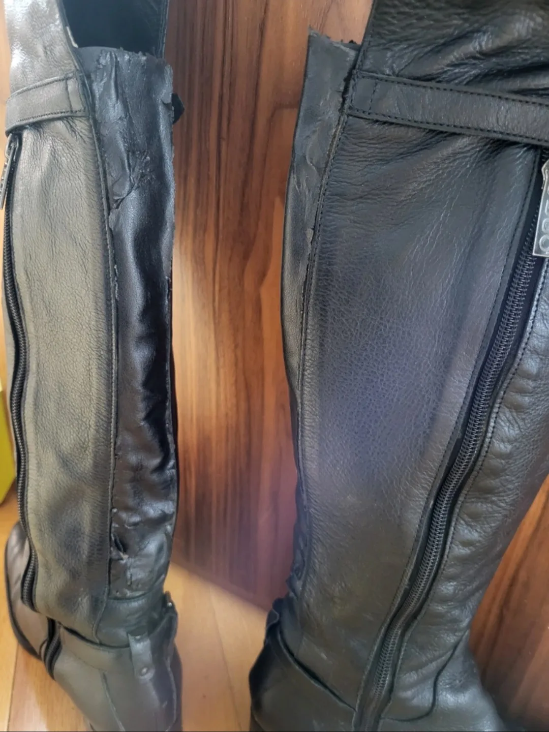 ❣️ Over the Knee Black Boots Genuine Leather - Size 6.5 image indicator(9)