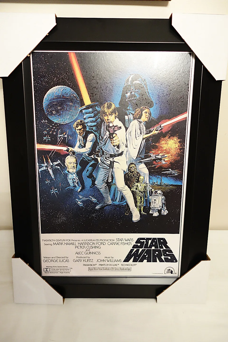 New Star Wars Episode IV-A New Hope 15" x 21" Framed Artwork thumbnail