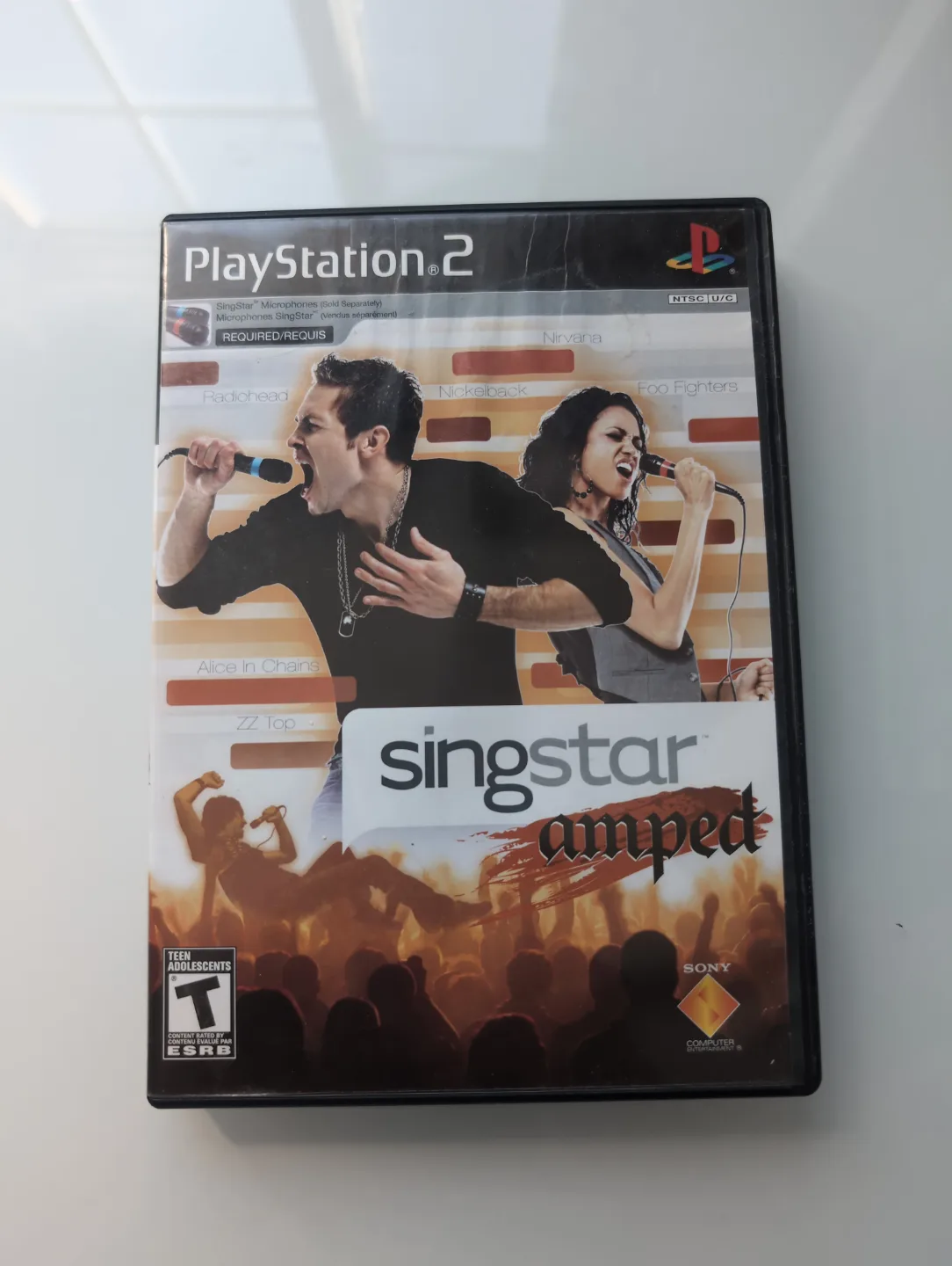 PS2 Singstar Amped thumbnail