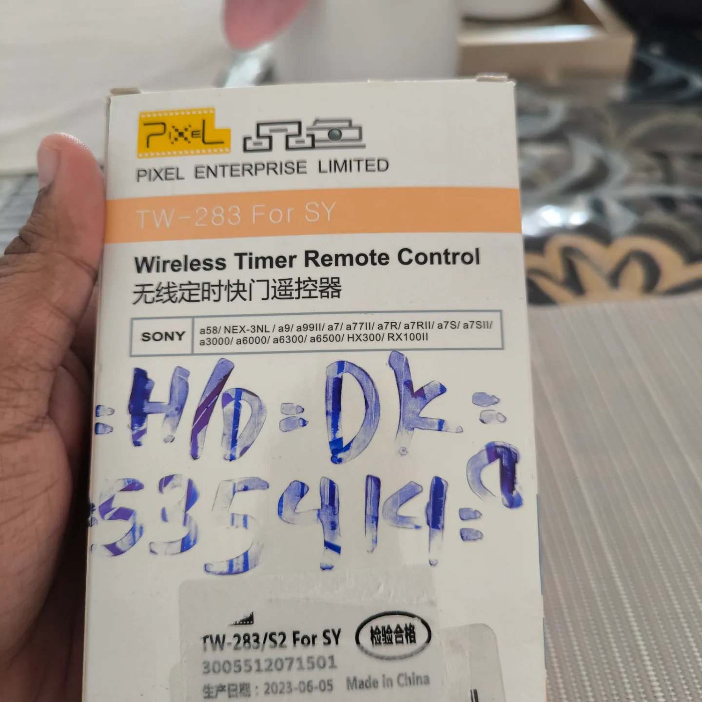 Sony TW283-Wireless Timer Remote Control image indicator(2)