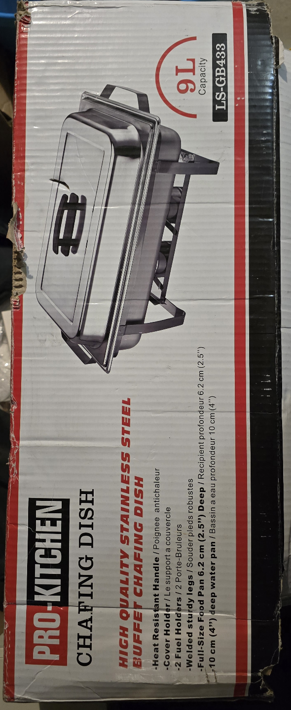 7 Stainless Steel Chafing Dishes with Fuel Holders and fuel - photo 4