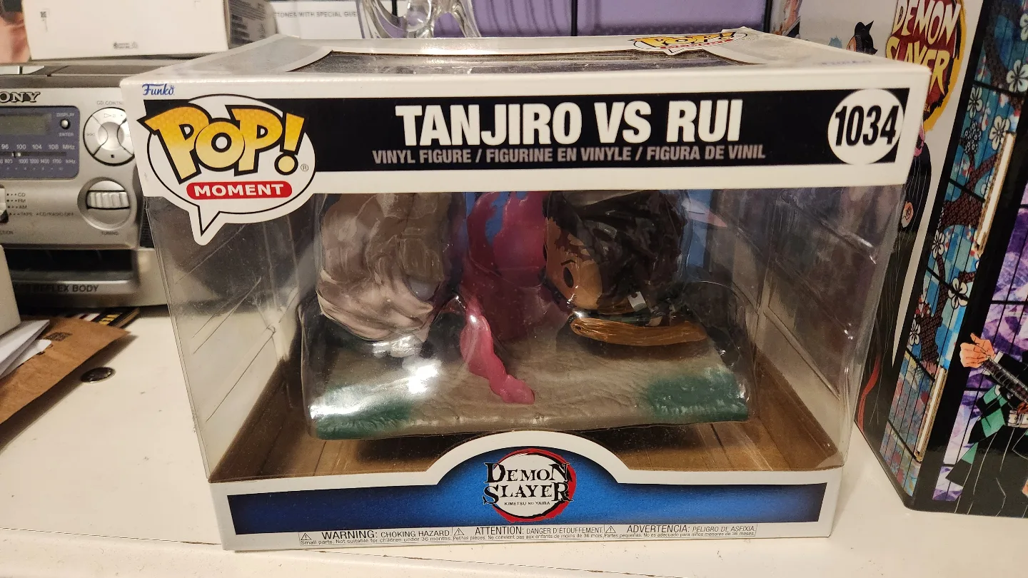 Funko Pop! Moment Tanjiro vs Rui Vinyl Figure image indicator(2)