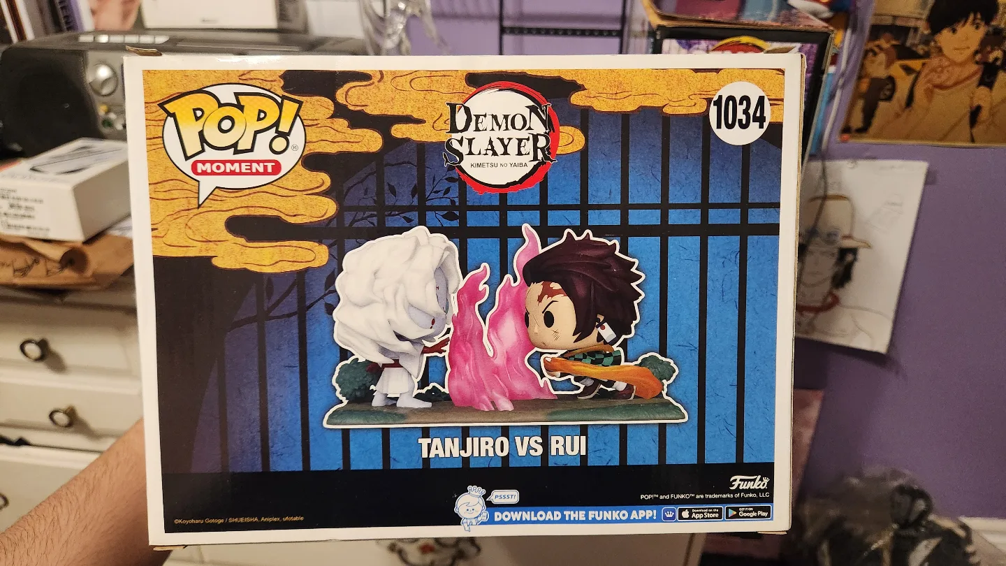 Funko Pop! Moment Tanjiro vs Rui Vinyl Figure image indicator(5)
