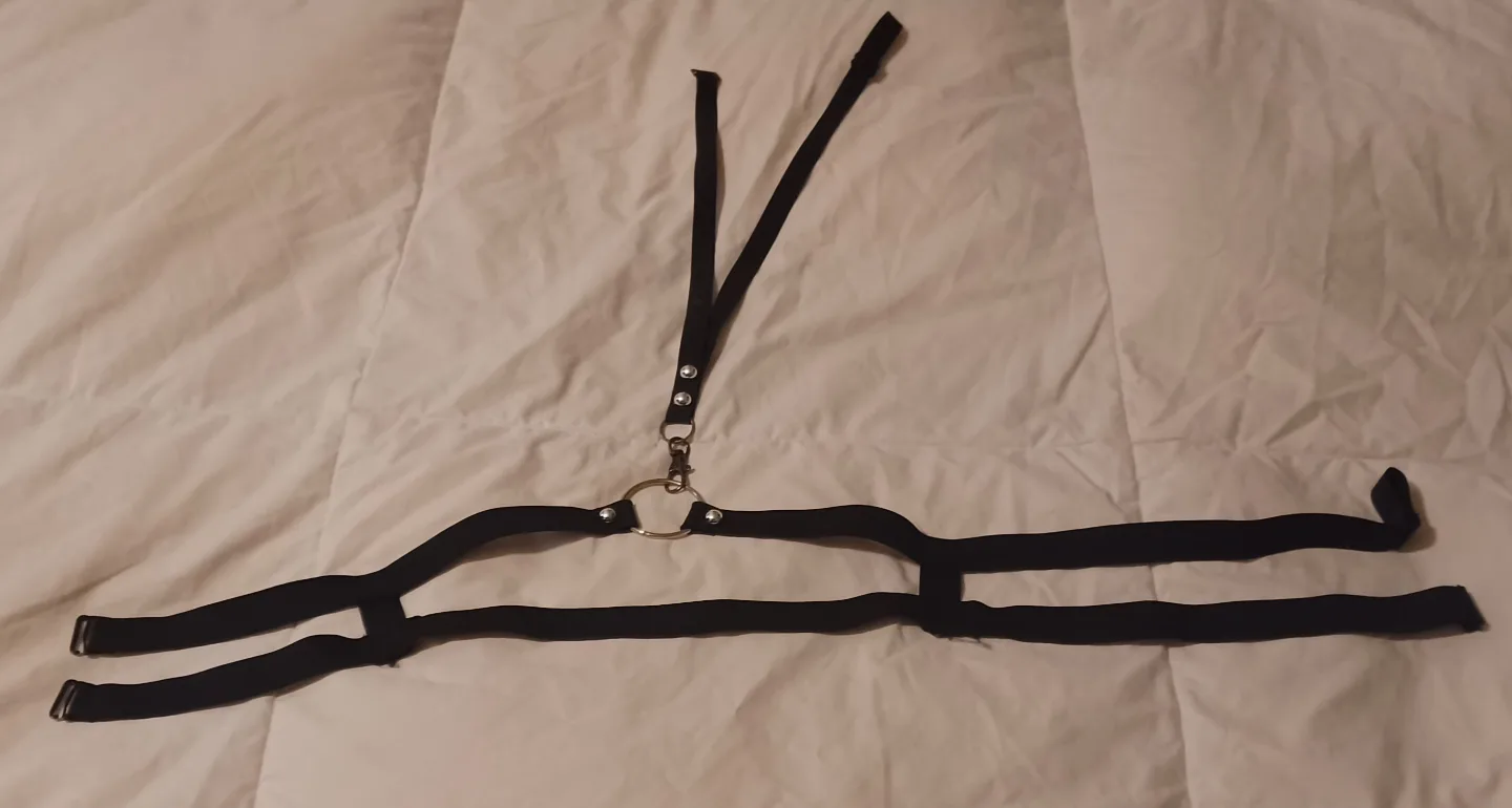 Black Body Harness with Neck Strap image indicator(2)
