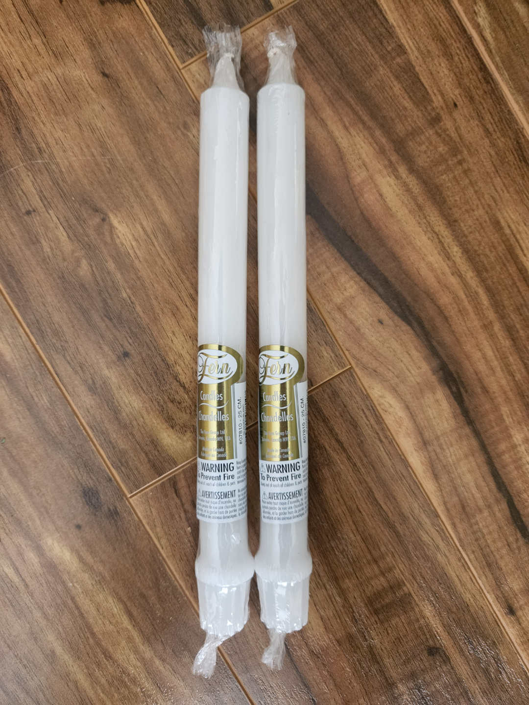 Pair of taper Candles