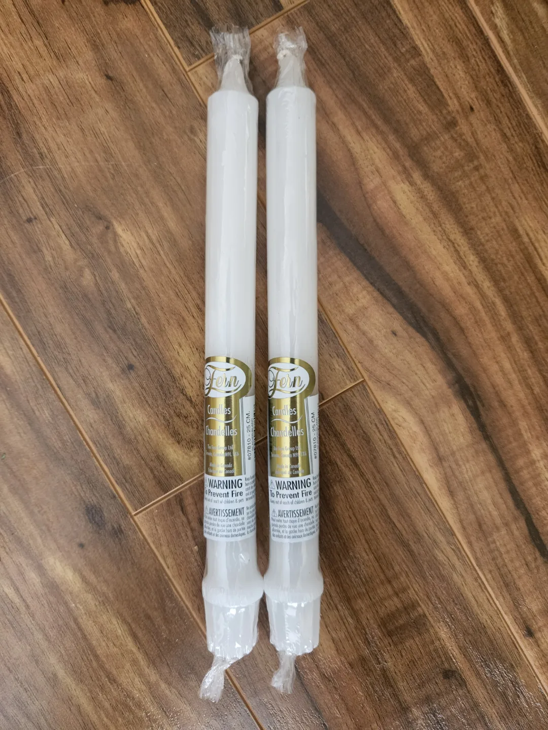 Pair of taper Candles