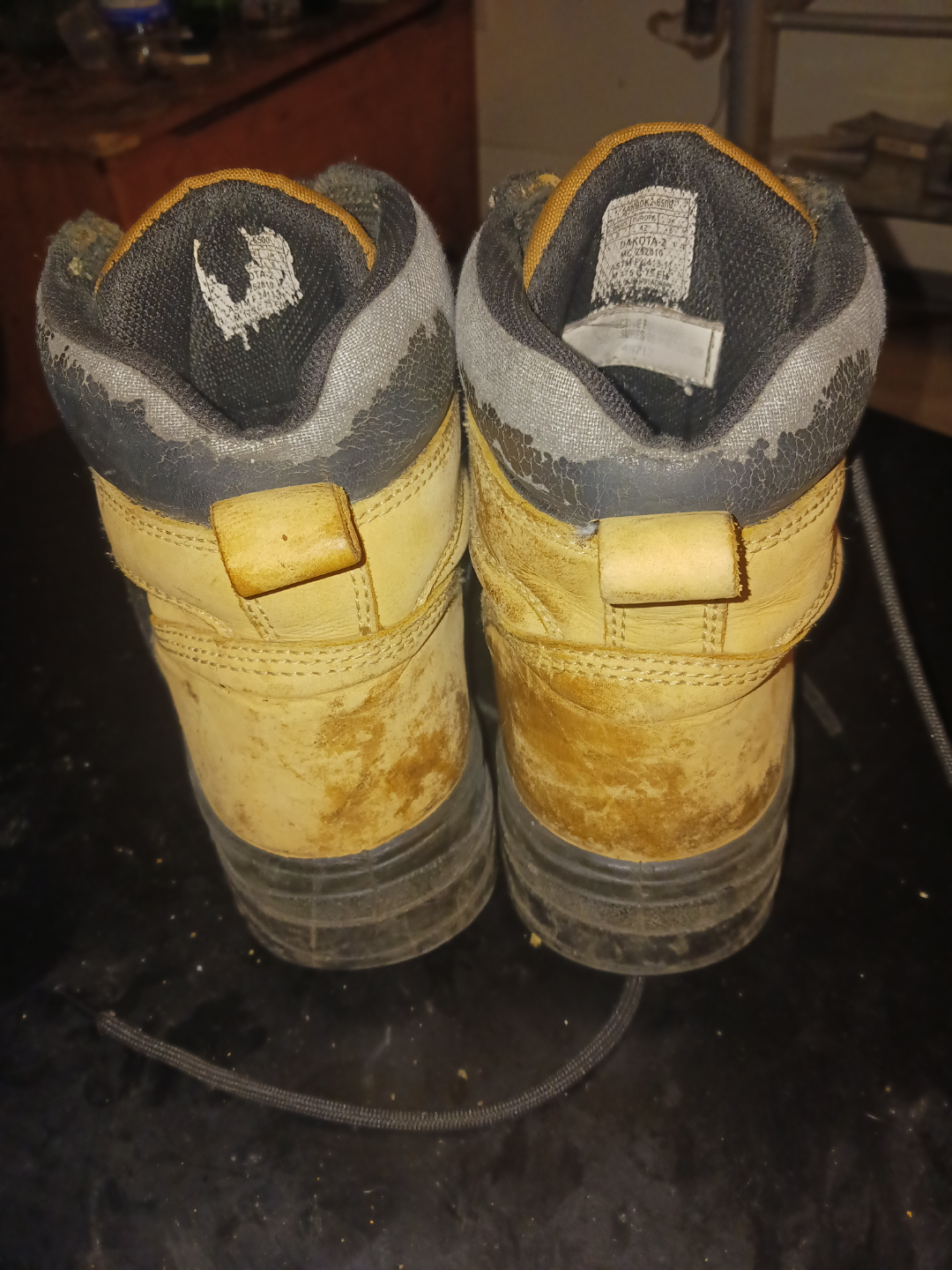 Used work boots - photo 3