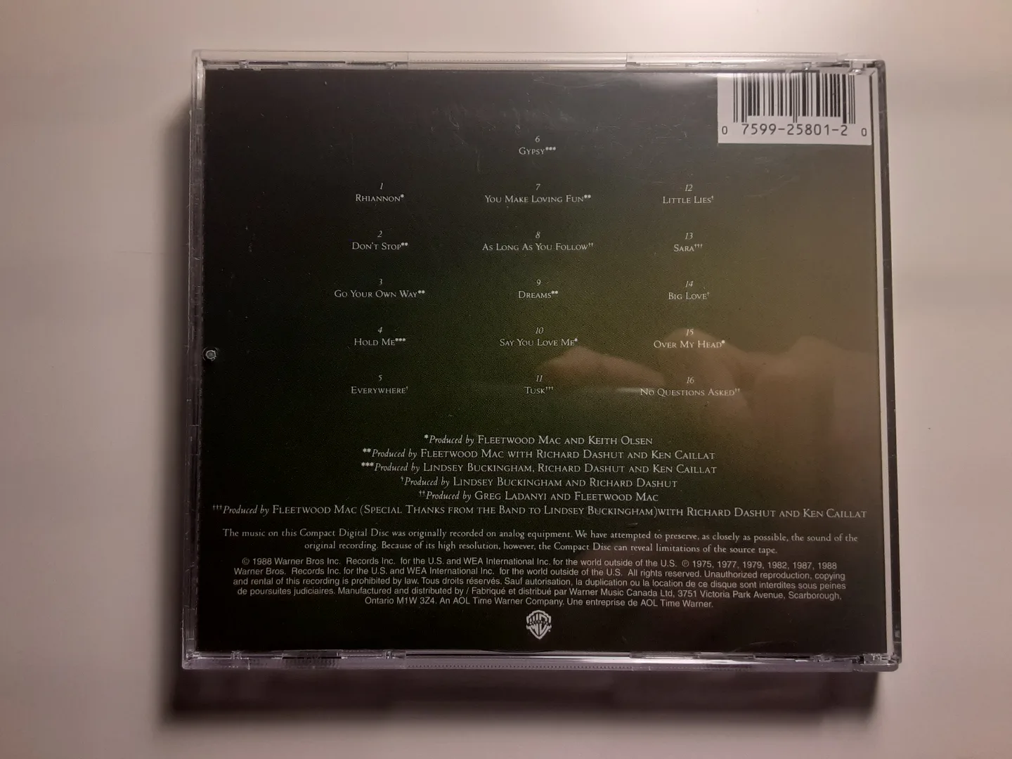 Fleetwood Mac - Greatest Hits | CD image indicator(3)