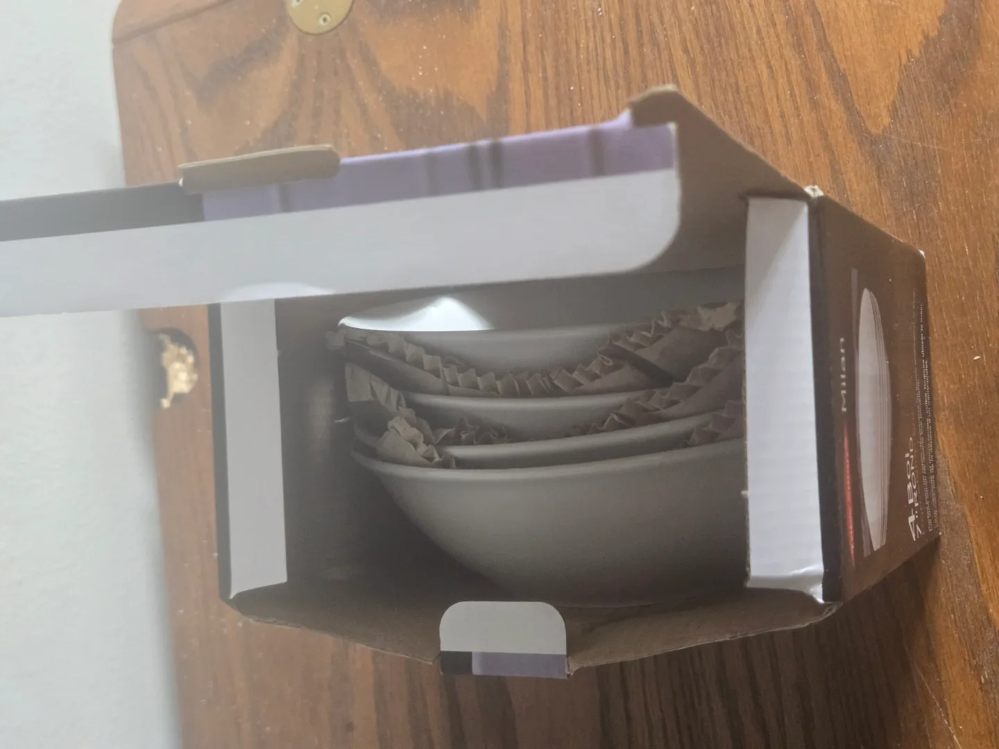 Brand new, 20-piece, dishware set. Still in their boxes. image indicator(9)