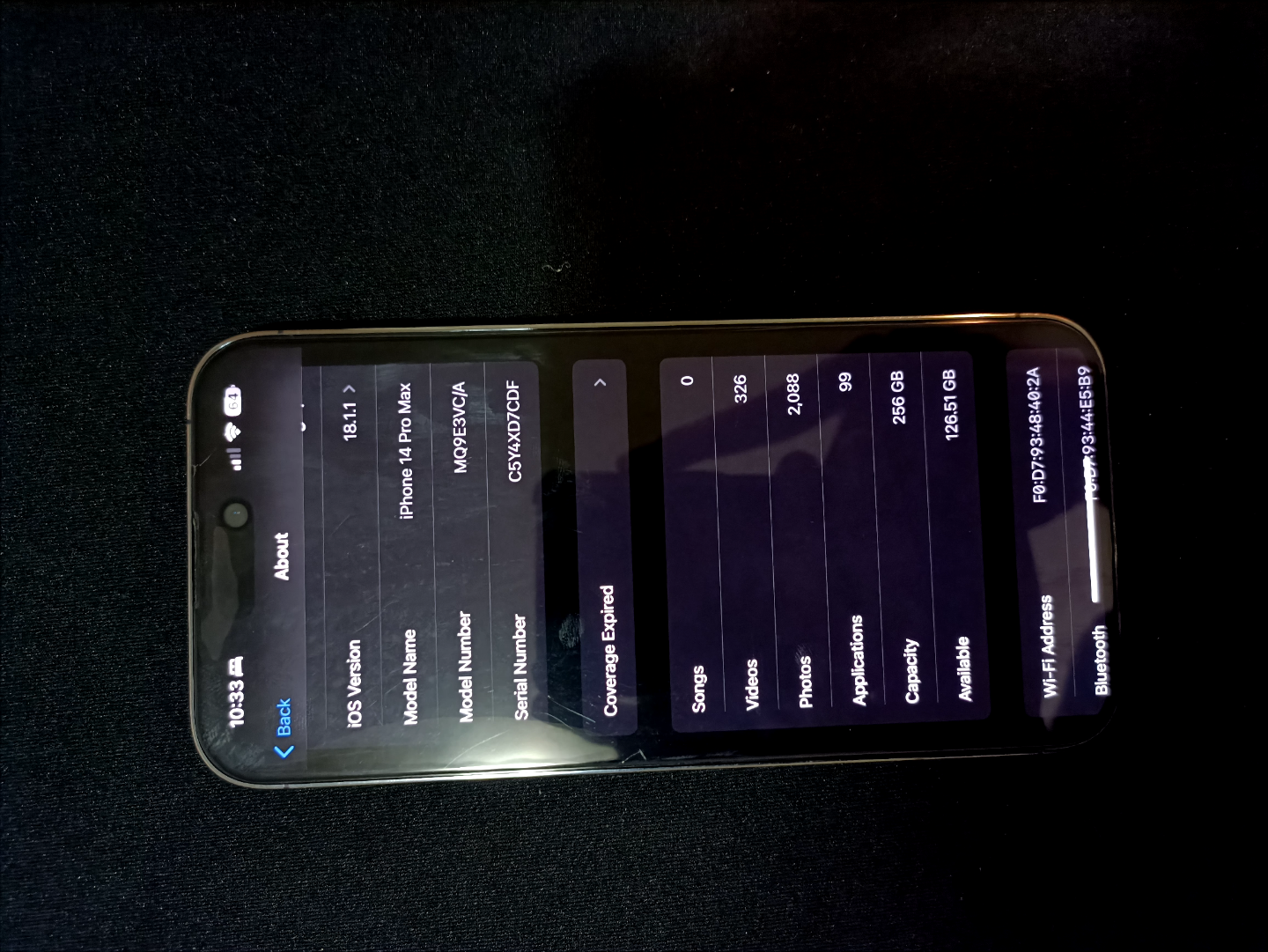 iPhone 14 Pro Max - 256GB - Excellent Condition - photo 2