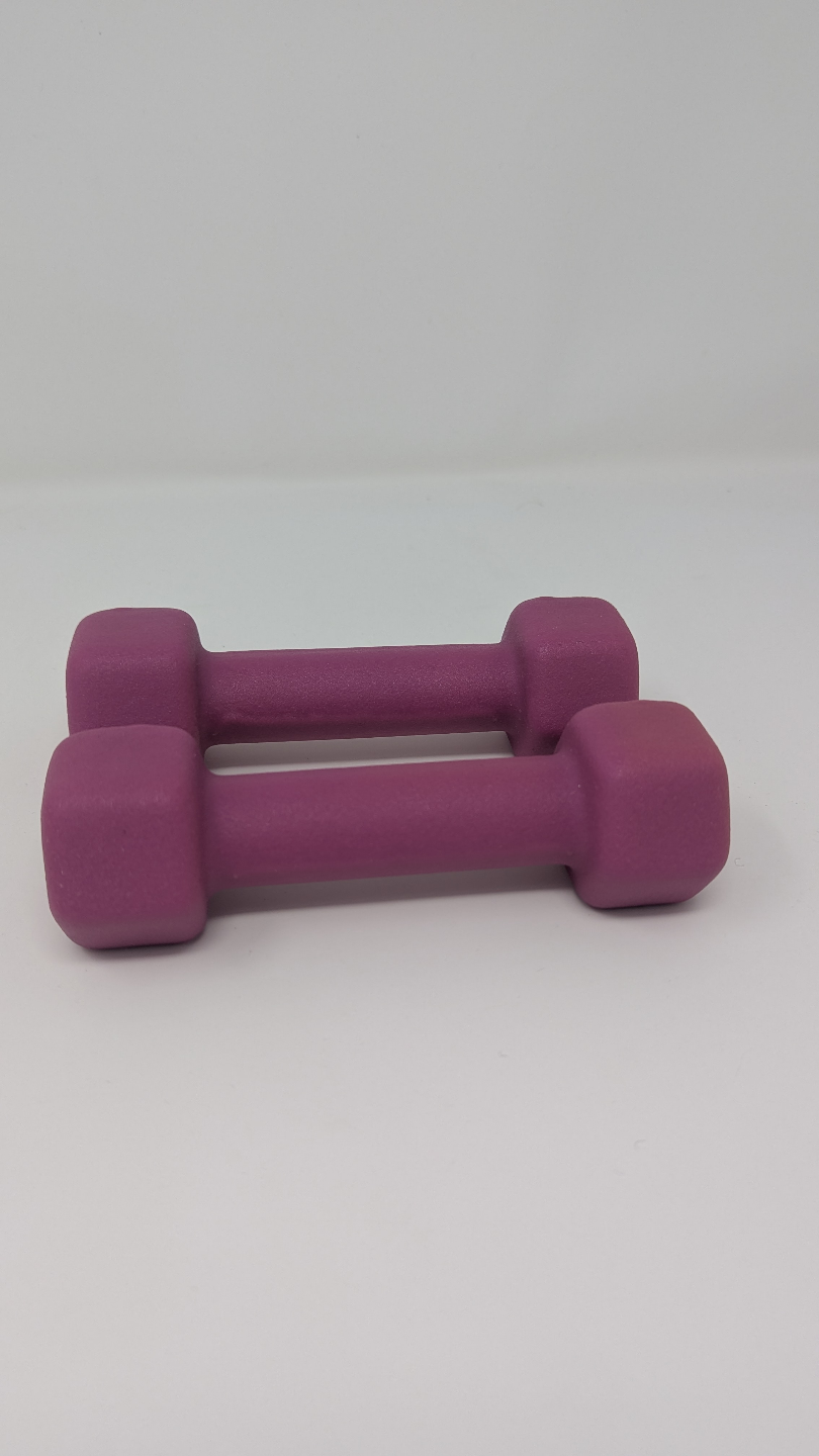 2lb Pink Dumbbells - Pair - photo 2