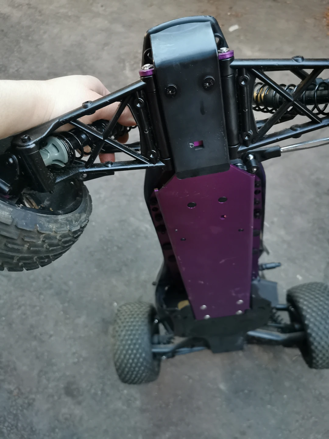 Used HPI Baja 5B Gas Powered RC Buggy - photo 5