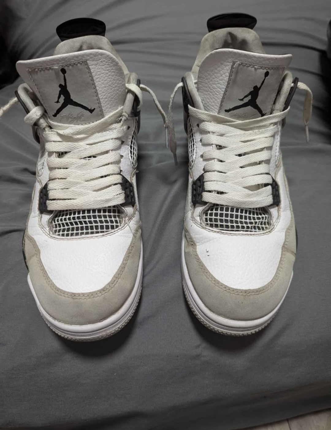 Jordan 4 military white