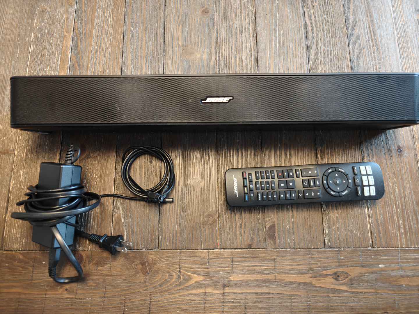 Bose Soundbar with Remote and Power Cord