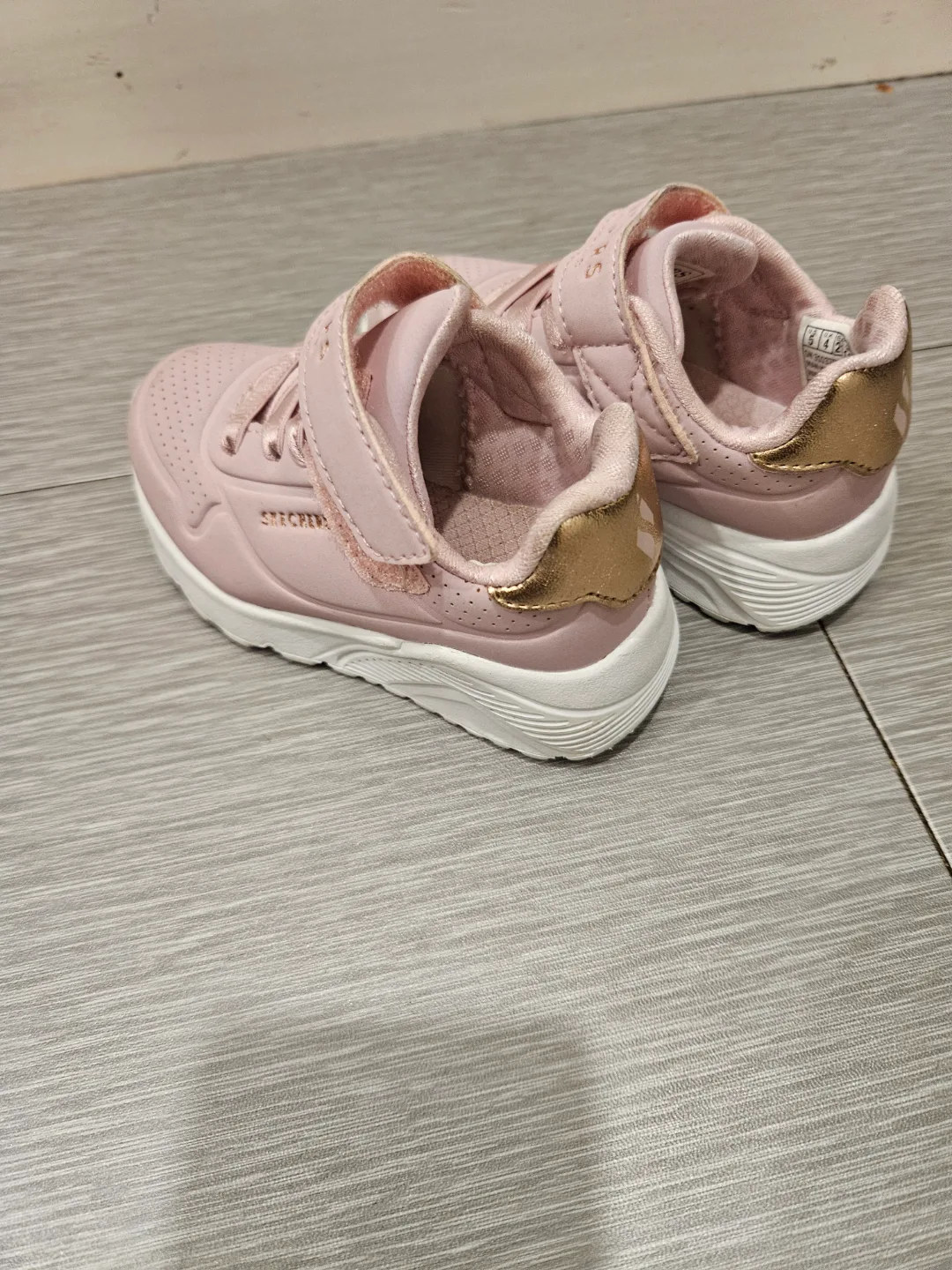 Skechers Street Los Angeles Pink Toddler Sneakers Size 6 image indicator(2)