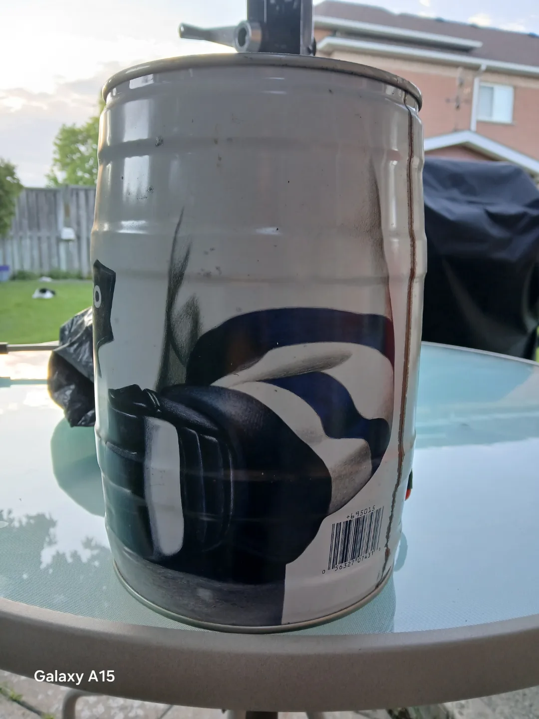 Molson Canadian Lager Toronto Maple Leafs Mini Keg image indicator(2)