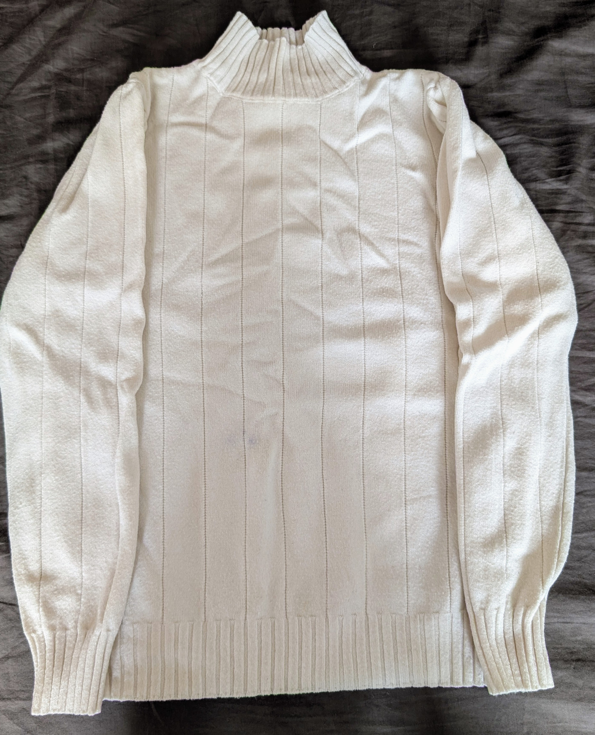Two Women's Mock Neck Knit Sweaters