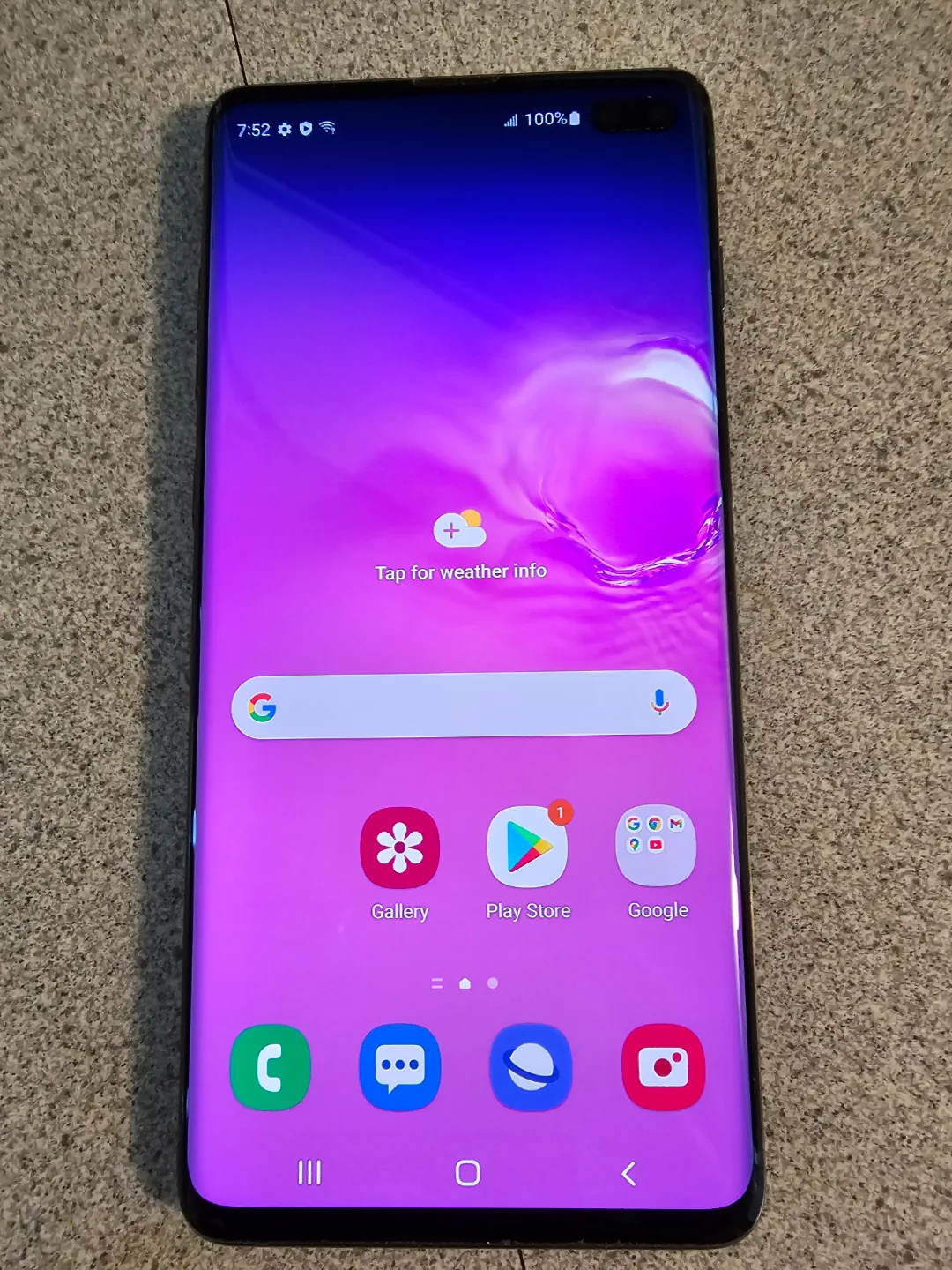 Samsung Galaxy S10 plus Smartphone thumbnail