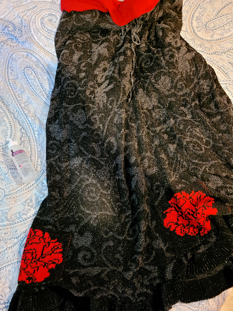 a hand made skirt.