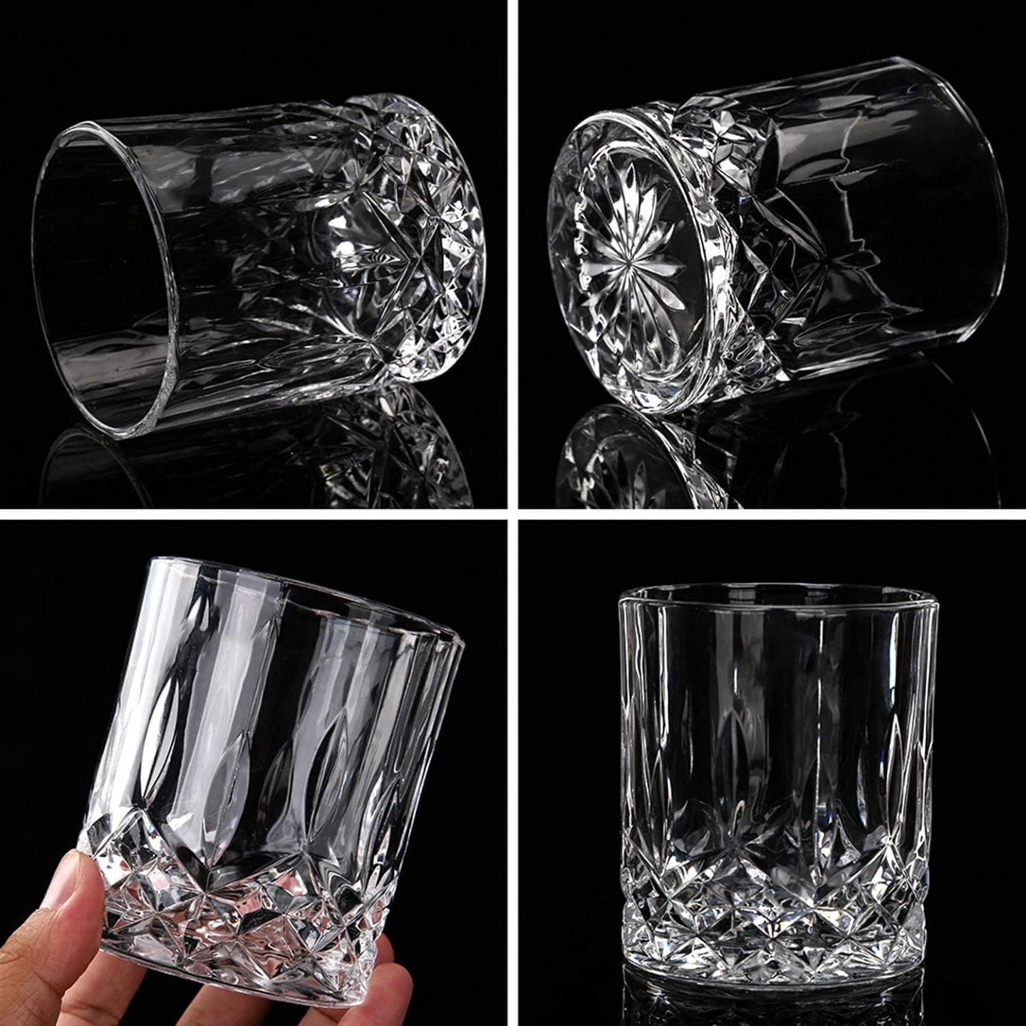 Lighten Life Luxury Whiskey Set - Decanter and Four Glasses - photo 2