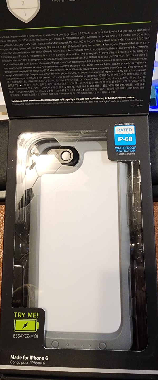 Mophie Juice Pack H2PRO for iPhone 6 - photo 3