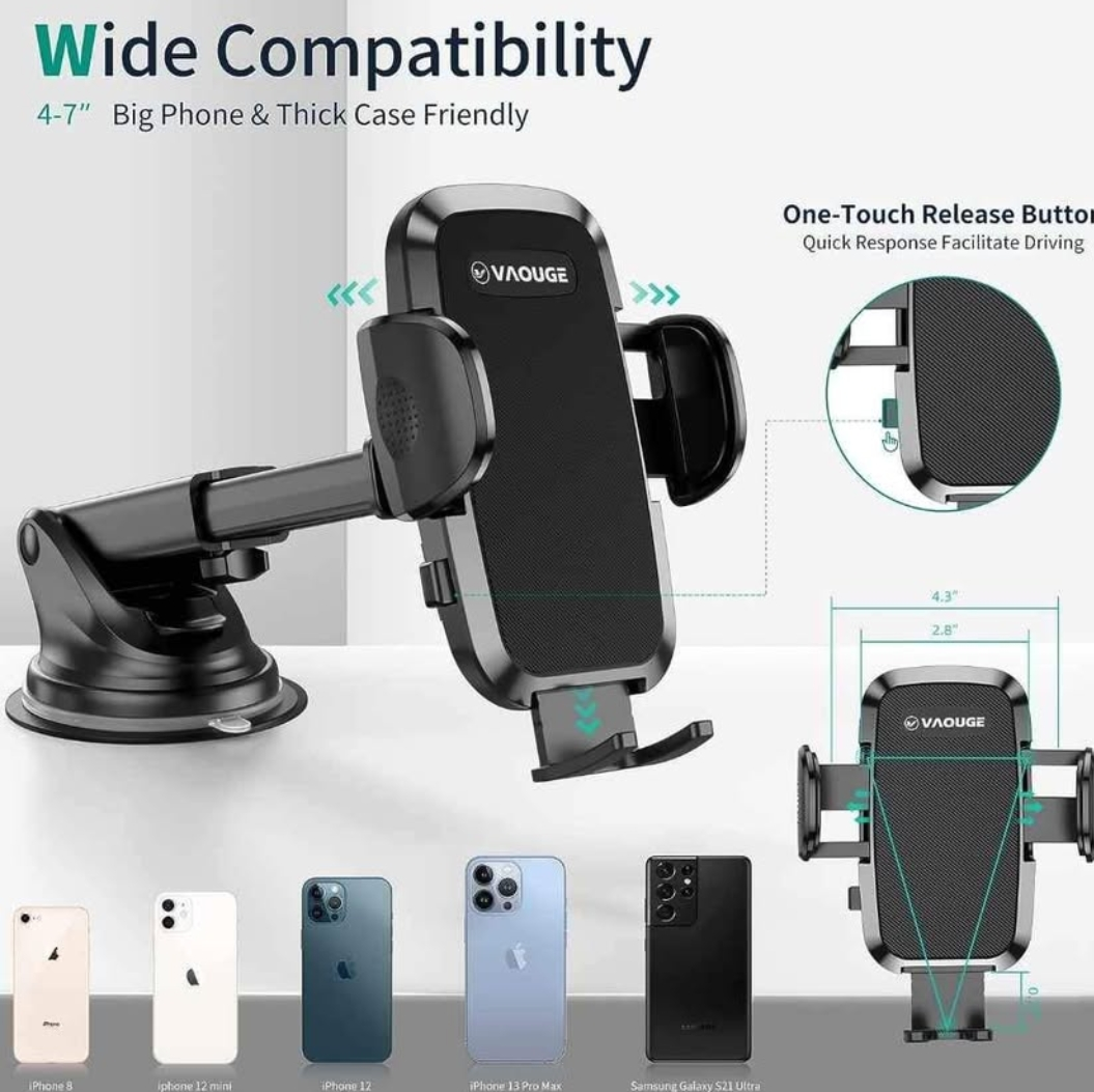 3 in 1 Car Phone Mount Holder - photo 4