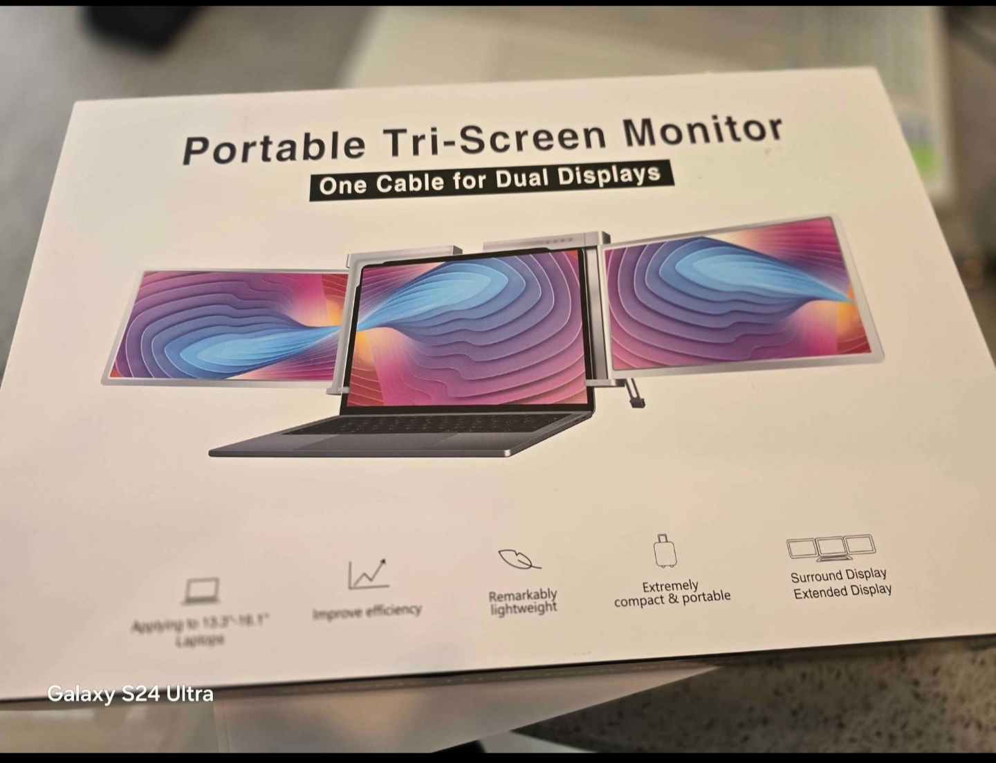 Portable Laptop Extended Screen – Like New!