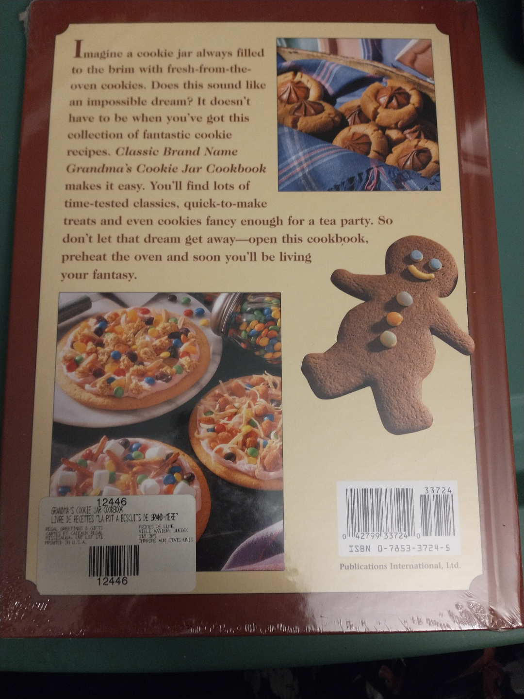 NEW!! GRANDMA'S COOKIE JAR BY CLASSIC BRAND NAME - photo 2