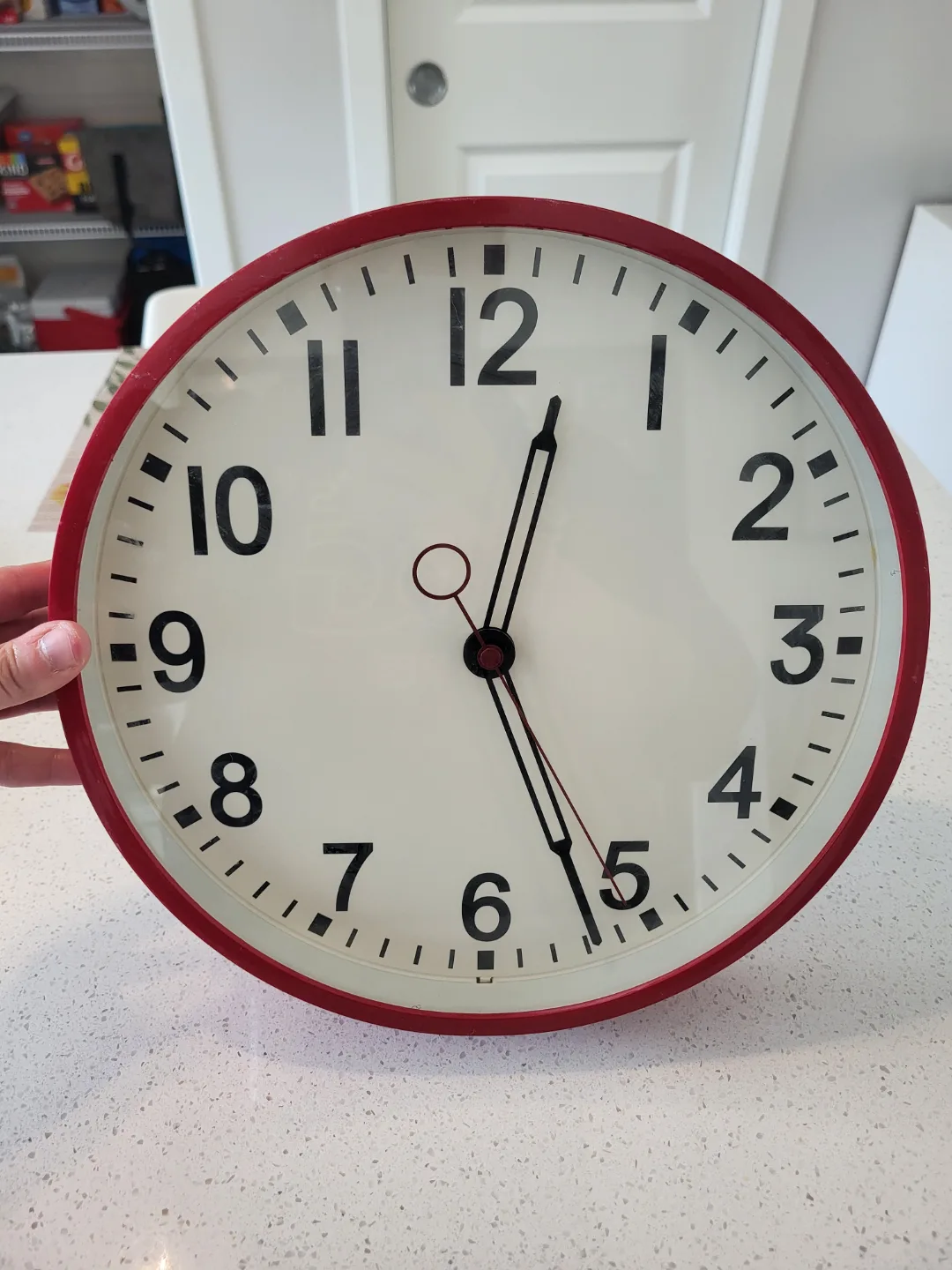 Red Wall Clock thumbnail
