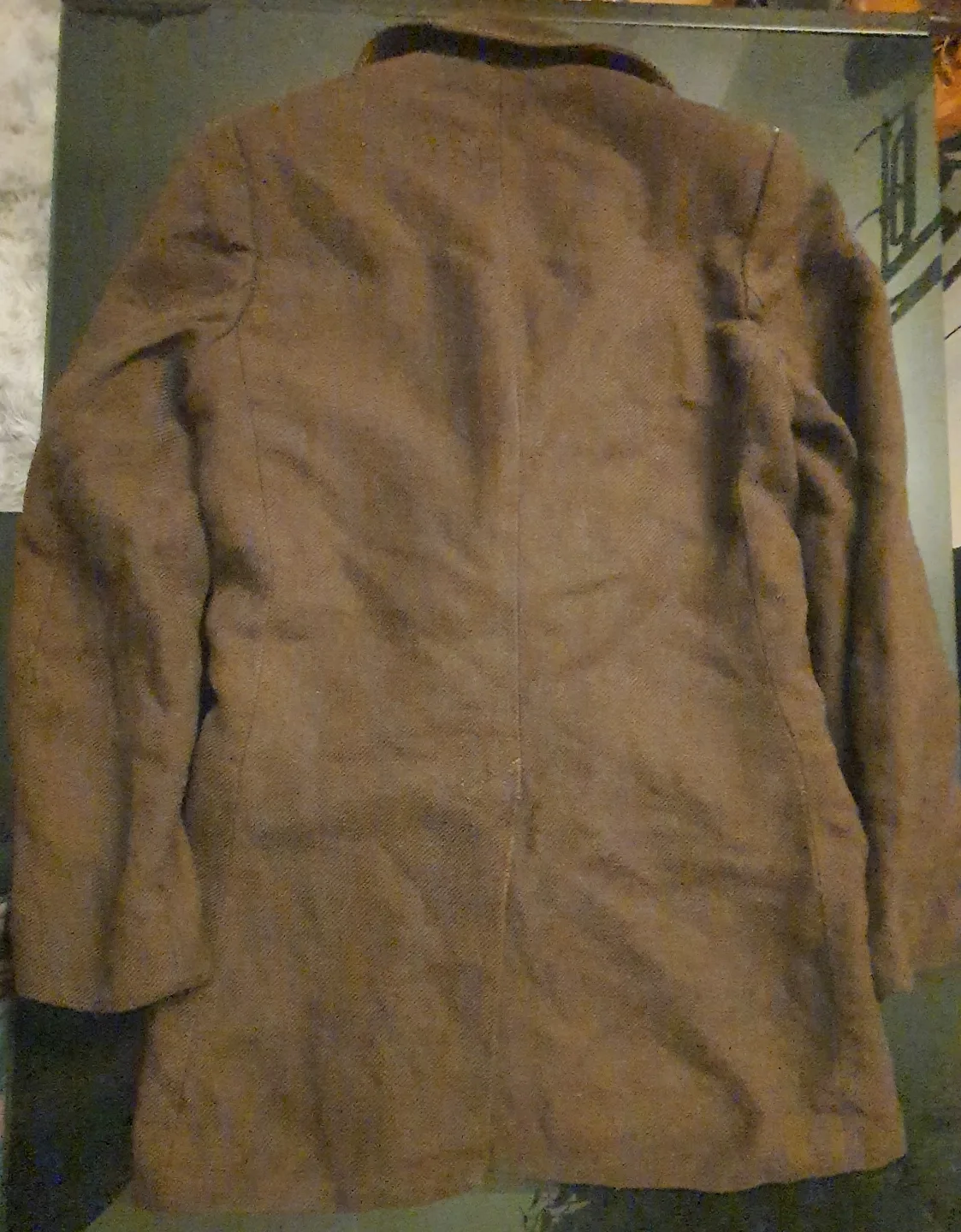 Vintage Elefanten Double-Breasted Peacoat image indicator(2)
