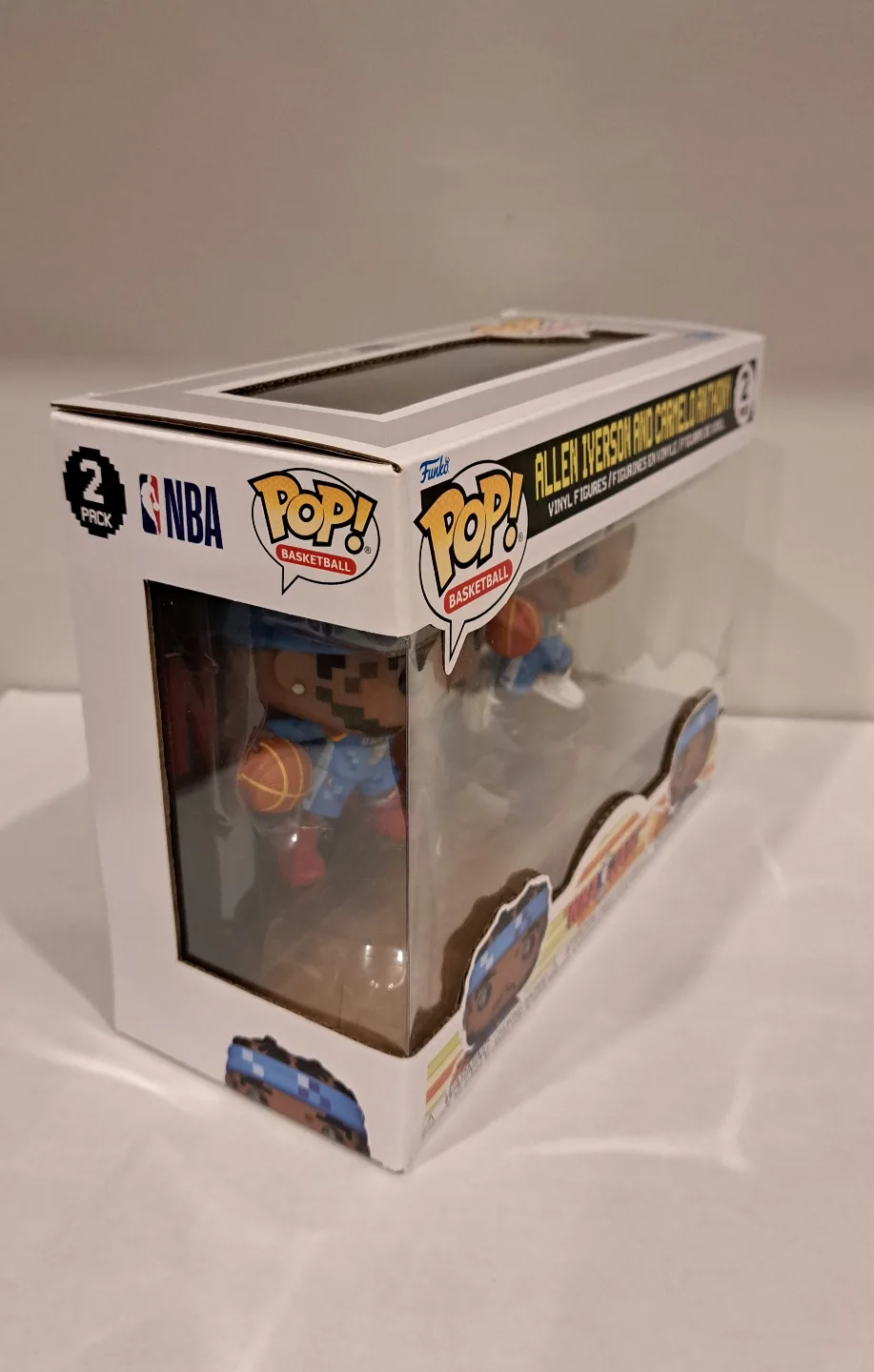 🕹🏀 Allen Iverson and Carmelo Anthony (2 Pack) Funko Pop! image indicator(3)