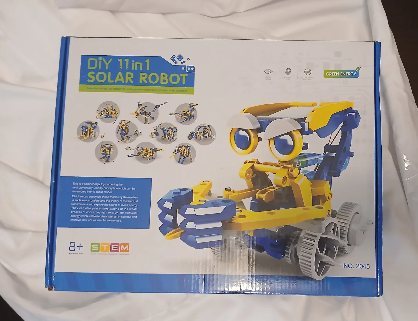 DIY 11-in-1 Solar Robot Kit thumbnail