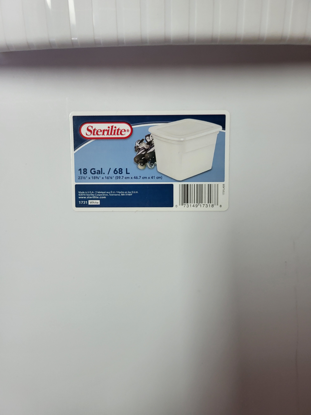 Large White Storage Container - photo 4