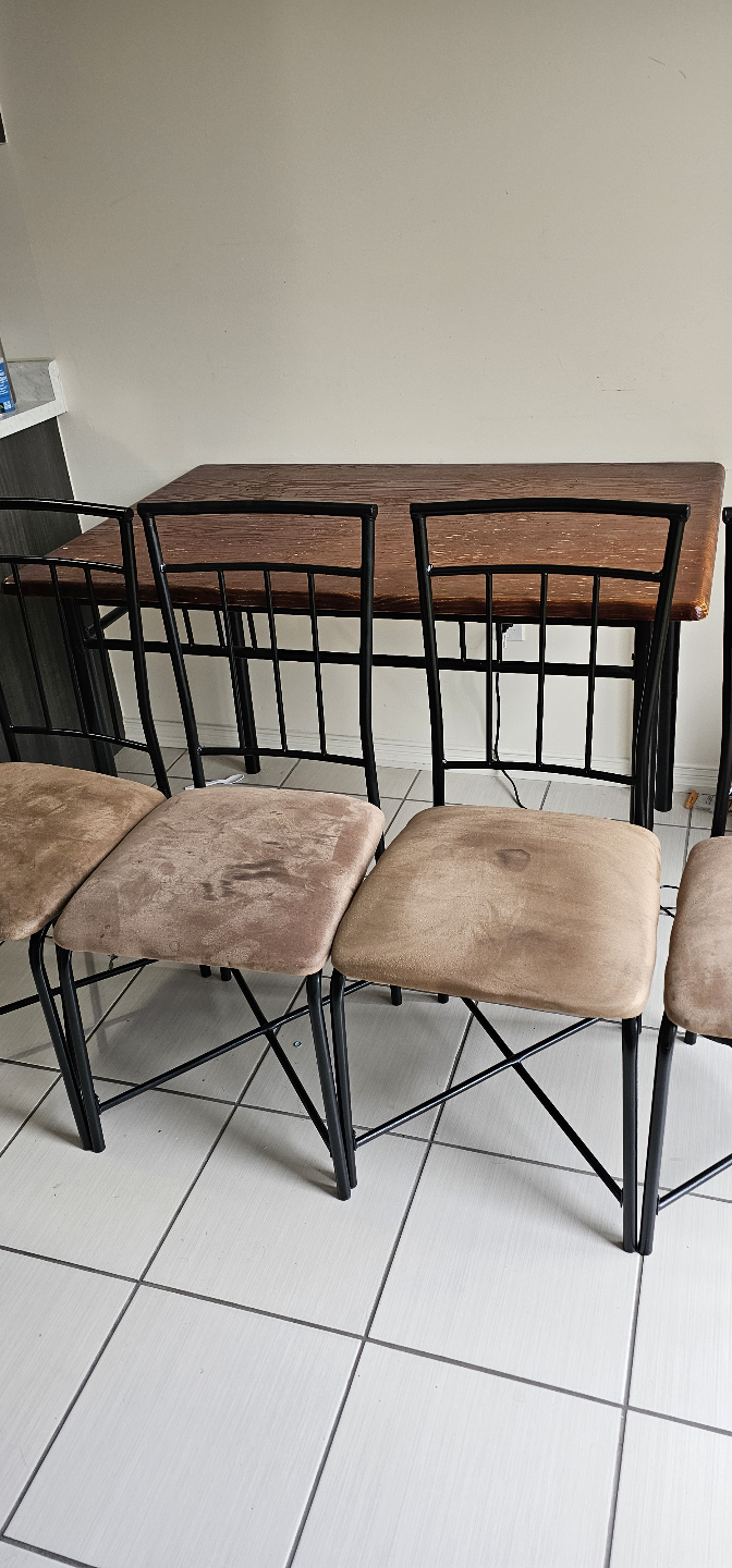 Dining Table Set - 4 Chairs - photo 2