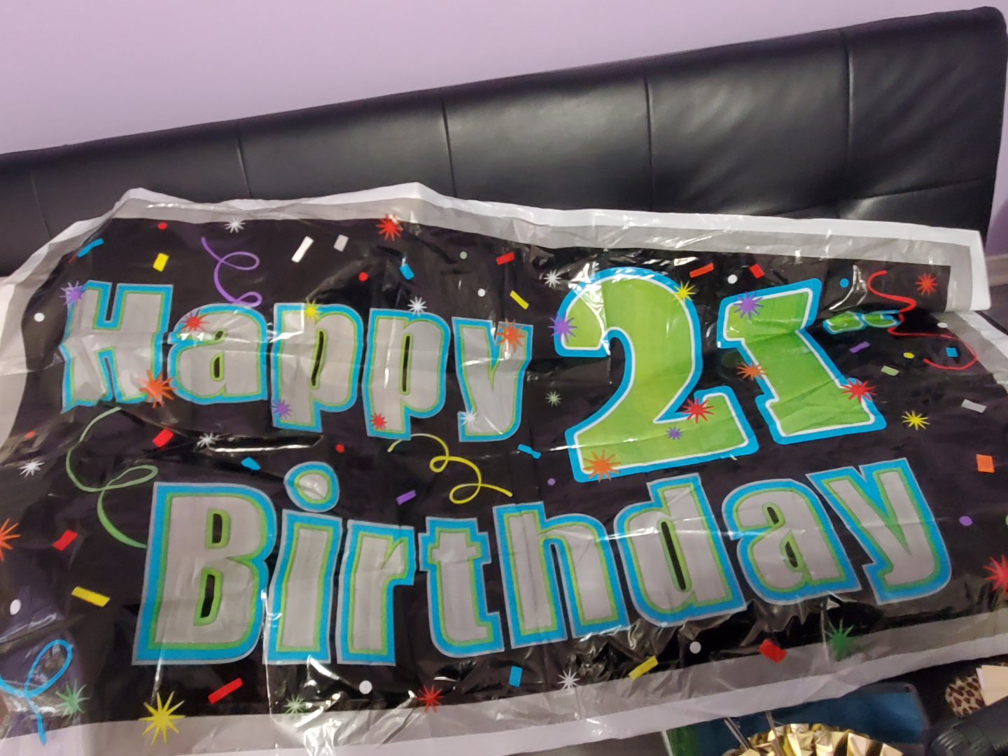 Happy 21st Birthday Banner - photo 5
