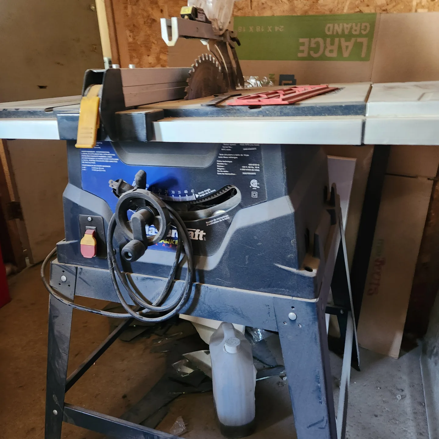 Mastercraft 10-inch Table Saw thumbnail