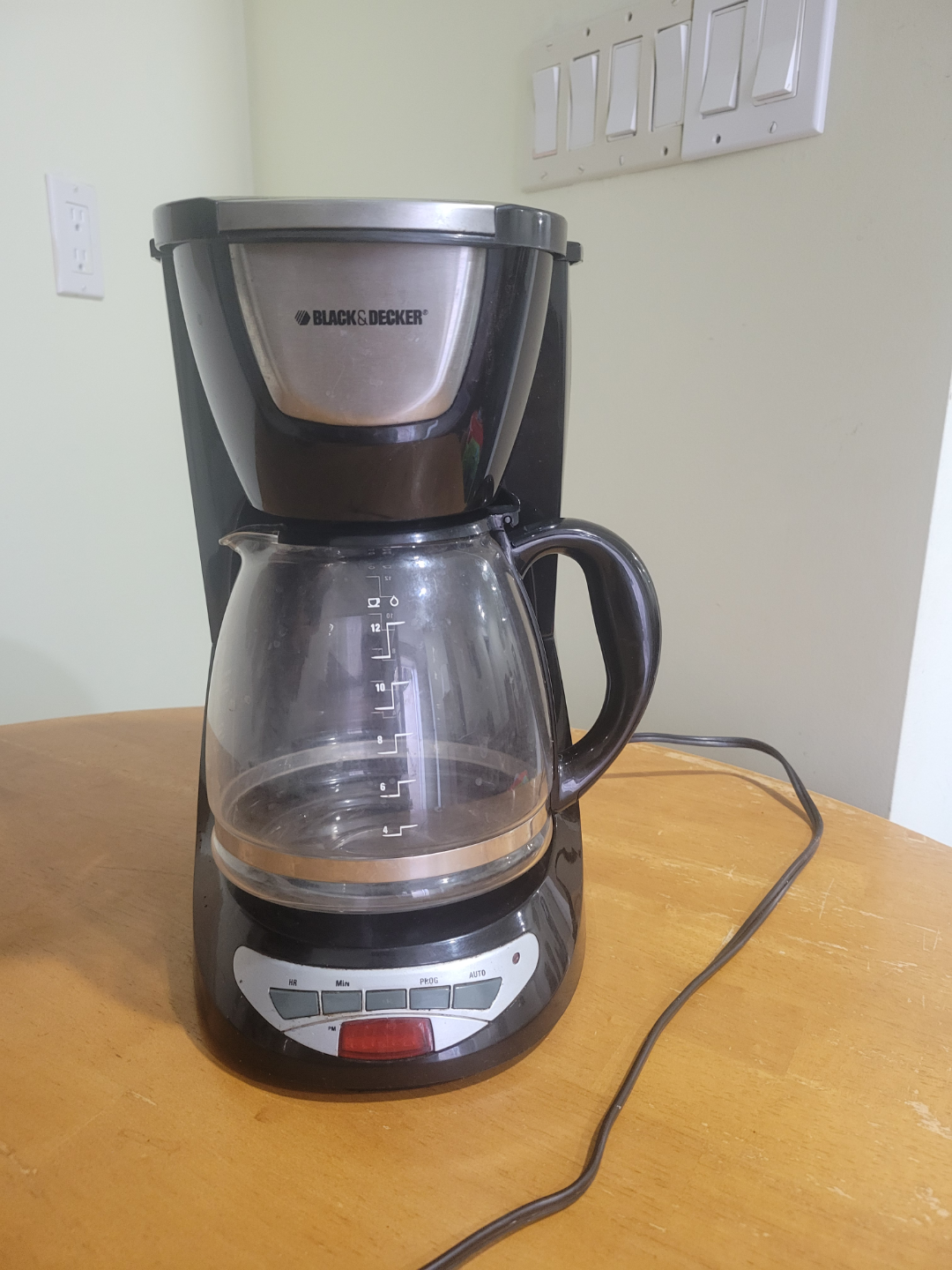 Black & Decker 12-Cup Programmable Coffee Maker