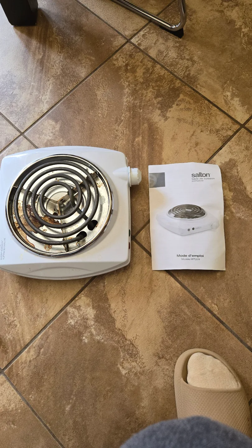 Salton Single Hot Plate - Used image indicator(2)