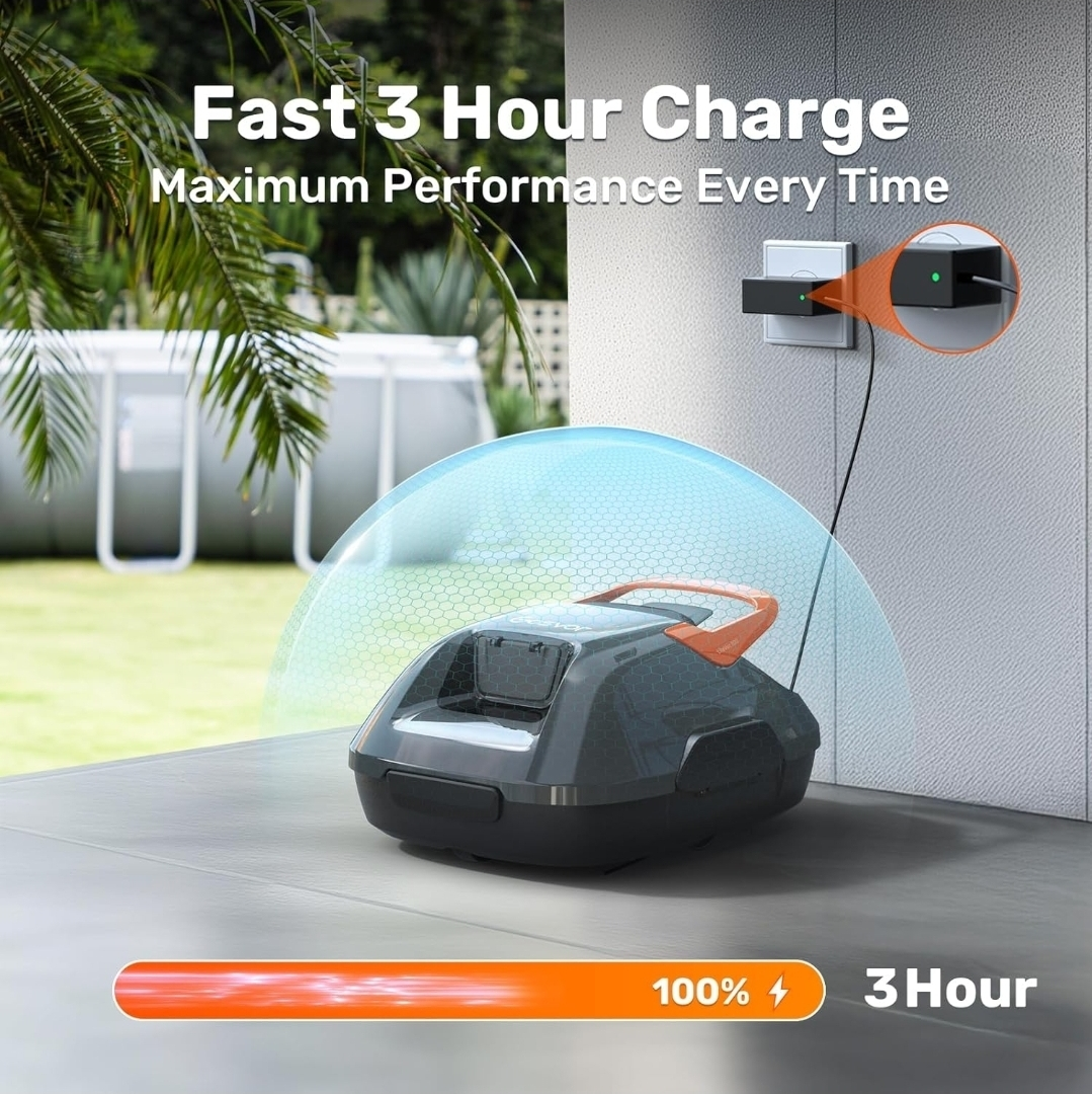 Gosvor Pool Cleaning Robot - 90 Minute Runtime - photo 5